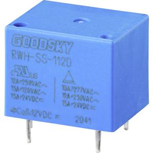 GoodSky RWH-SS-112D Printrelais 12 V/DC 15 A 1x wisselcontact 1 stuk(s) Tray