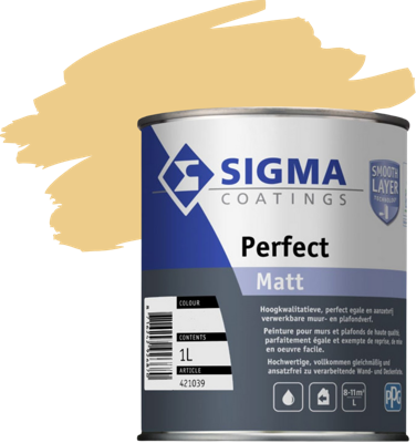 Sigma Perfect Matt - Yellow Ground No. 218