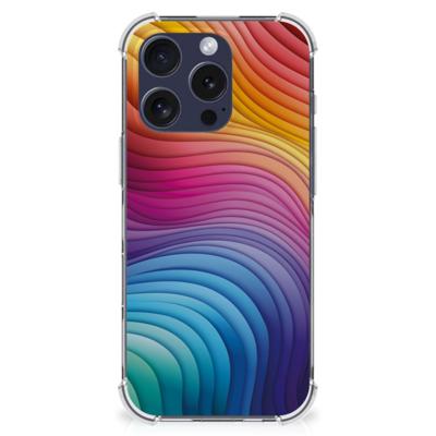 Shockproof Case voor iPhone 16 Pro Regenboog Shockproof Case voor iPhone 16 Pro Regenboog