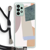 Lindo: Samsung Galaxy A52s 5G Transparant Hoesje met koord