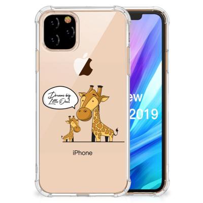 Apple iPhone 11 Pro Stevig | Bumper Hoesje | Giraffe Apple iPhone 11 Pro Stevig | Bumper Hoesje | Giraffe
