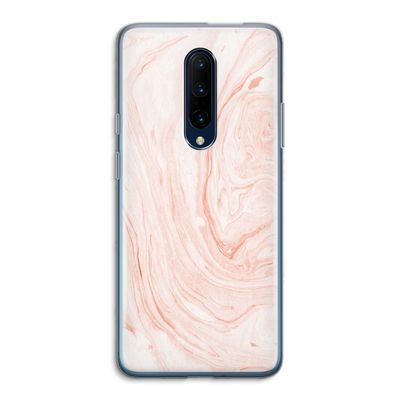 Peach bath: OnePlus 7 Pro Transparant Hoesje