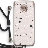 Terrazzo N°20: Motorola Moto G6 Transparant Hoesje met koord