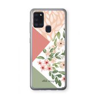 Sweet heaven geometrics: Samsung Galaxy A21s Transparant Hoesje