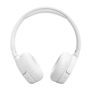 JBL Tune 670 NC Headset Bedraad en draadloos Hoofdband Oproepen/muziek USB Type-C Bluetooth Wit