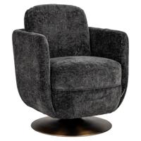 Draaifauteuil Turner graphite island
