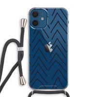 Marrakech Arrows: iPhone 12 Transparant Hoesje met koord