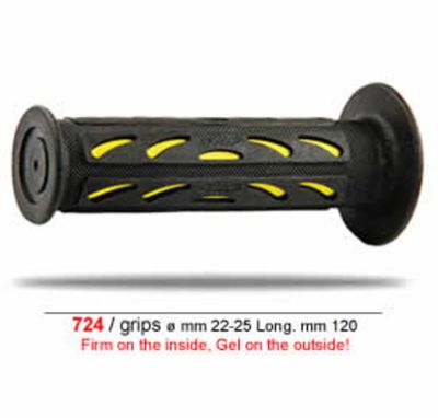 Progrip Handvaten 724 zwart / geel