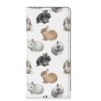 Smartphone hoesje voor Samsung Galaxy S23 FE Konijntjes