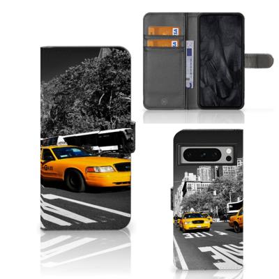 Google Pixel 8 Pro | Flip Cover | New York Taxi