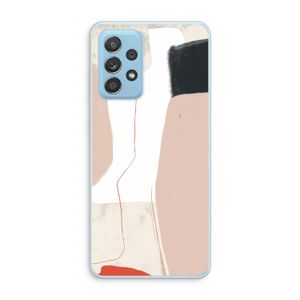 Lava: Samsung Galaxy A73 Transparant Hoesje