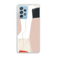 Lava: Samsung Galaxy A73 Transparant Hoesje