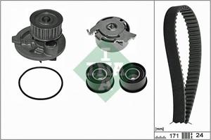 Waterpomp + Distributieriemset 530035831