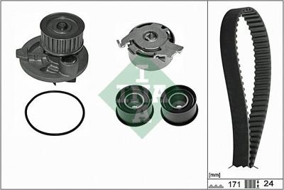 Waterpomp + Distributieriemset 530035831