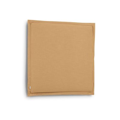Kave Home Hoofdbord 'Tanit' 106 x 106cm, kleur Mosterdgeel