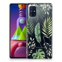 Samsung Galaxy M51 TPU Case Leaves