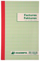 Exacompta factuurboek, ft 21x13,5 cm, tweetalig, tripli (50 x 3 vel) - thumbnail