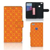 Huawei P10 Lite | Telefoon Hoesje | Batik Oranje