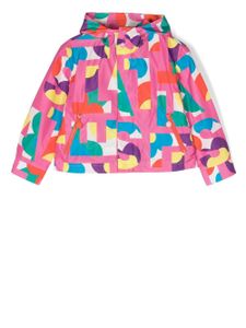 Stella McCartney Kids veste à imprimé graphique en all over - Rose