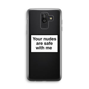 Safe with me: Samsung Galaxy J8 (2018) Transparant Hoesje