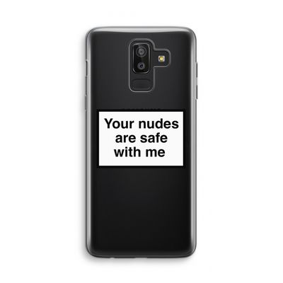 Safe with me: Samsung Galaxy J8 (2018) Transparant Hoesje