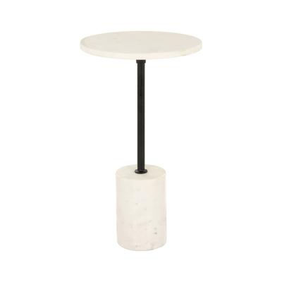 Richmond Ronde Bijzettafel 'Misty' Marmer, 30cm