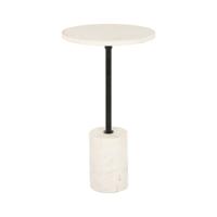 Richmond Ronde Bijzettafel 'Misty' Marmer, 30cm