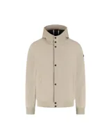 Malelions Placket Softshell Jas Heren Beige - Maat S - Kleur: Beige | Soccerfanshop