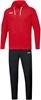 JAKO M9665D Joggingspak Base Met Kap Dames - Rood - 36