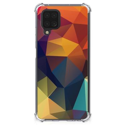 Samsung Galaxy A12 Shockproof Case Polygon Color Samsung Galaxy A12 Shockproof Case Polygon Color