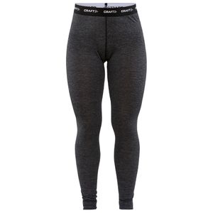 Craft Core Wool Merino lange onderbroek zwart dames S