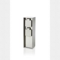 MyGarden Rock buitenstopcontact 2-voudig RVS - Philips