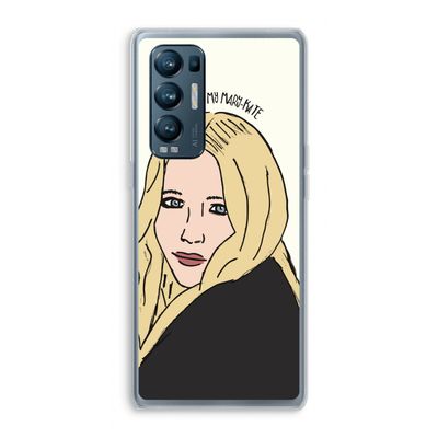 Mary Kate: Oppo Find X3 Neo Transparant Hoesje