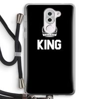 King zwart: Honor 6X Transparant Hoesje met koord