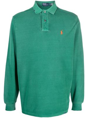 Polo Ralph Lauren polo en coton à motif Polo Pony - Vert