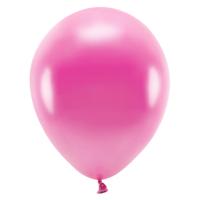 Party ballonnen - biologisch afbreekbaar - 100x - fuchsia - milieuvriendelijke feestversiering