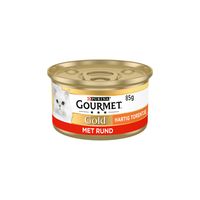Gourmet Gold Hartig Torentje - Rund - 24 x 85 g - thumbnail