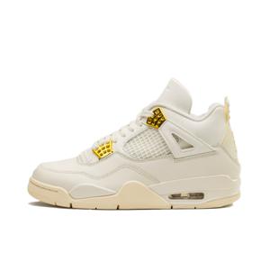 Air Jordan 4 Sail Metallic Gold (W)