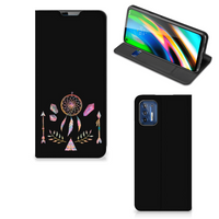 Motorola Moto G9 Plus Magnet Case Boho Dreamcatcher