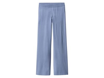 esmara Gebreide dames broek (Blauw, L (44/46))