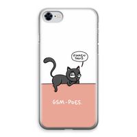 GSM poes: iPhone 8 Transparant Hoesje