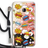 Pow Smack: HTC U Play Transparant Hoesje met koord