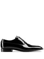 Jimmy Choo chaussures oxford Foxley à fini verni - Noir