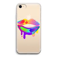 Lip Palette: iPhone 7 Transparant Hoesje
