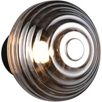 LED Wandlamp - Trion Xylo - 1 Lichtpunt van 1.5 Watt - Warm Wit 3000K - Aanraakschakelaar - Op Batterijen - IP20 - Zwart/Mat Zwart - Metaal