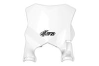 UFO PLAST Start number plate ufo kawasaki white