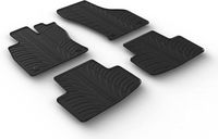 Rubbermatten passend voor Skoda Kodiaq 3/2017- (T-Design 4-delig + montageclips) GL0475