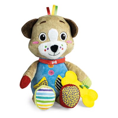 Clementoni baby pluchen knuffel pete de puppy