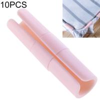 10 stuks multifunctionele matras Quilt Clip anti-slip Retainer gesp (roze)
