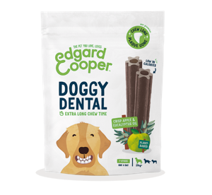 Edgard & Cooper Doggy Dental Appel & Eucalyptus Large 7 sticks
